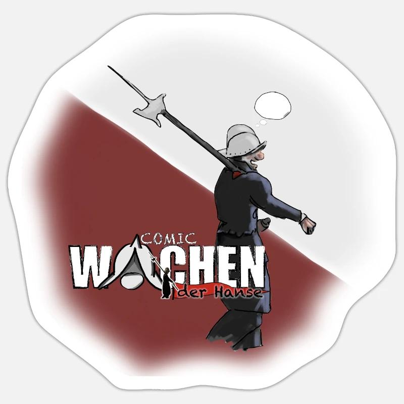 Sticker Größe S (10 x 10 cm) - 