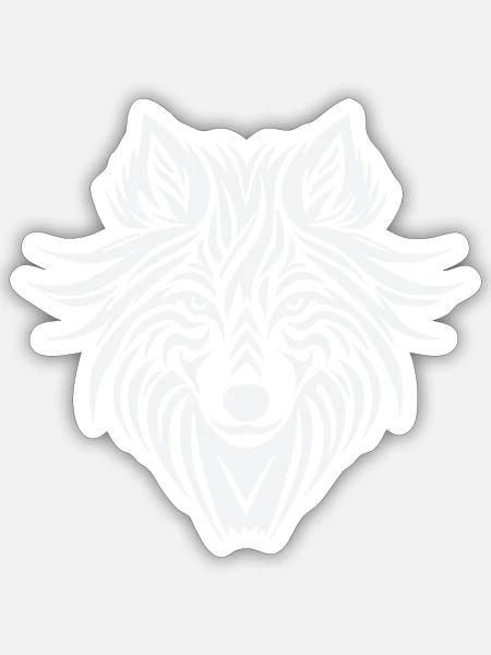 - Sticker size S (10 x 10 cm) - white matte