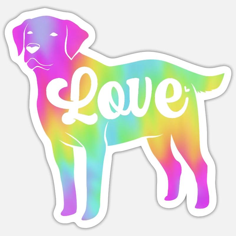 Chesapeake Bay Retriever - Sticker size S (10 x 10 cm) - white matte