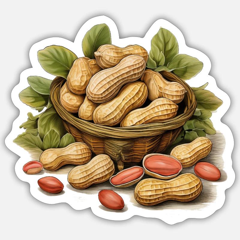 Peanuts - Sticker size S (10 x 10 cm) - white matte