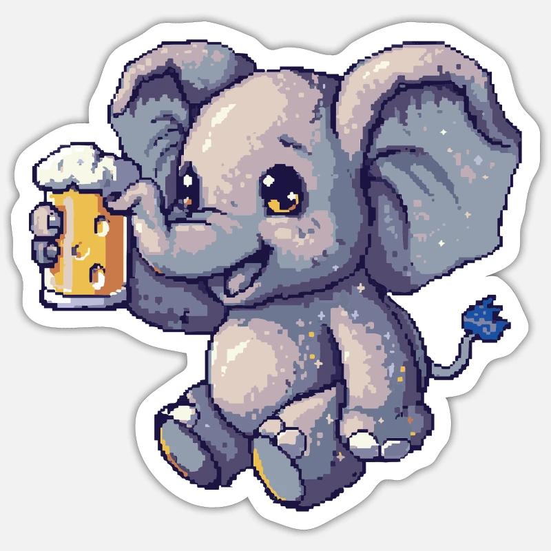 Sticker taille S (10 x 10 cm) - 