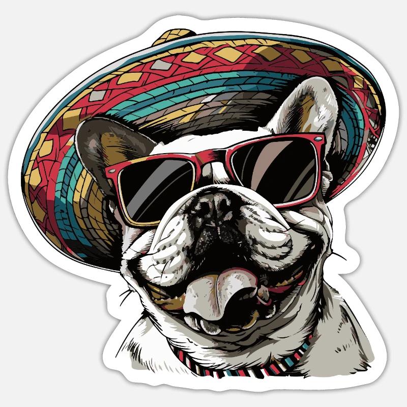 Sticker taille S (10 x 10 cm) - 