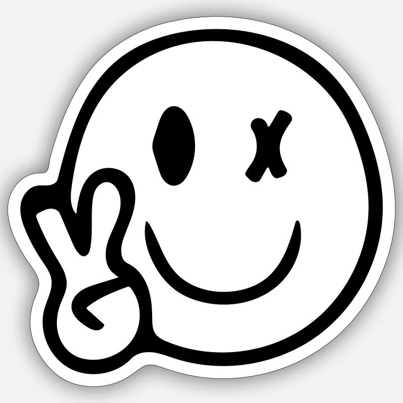 Sticker taille S (10 x 10 cm) - 