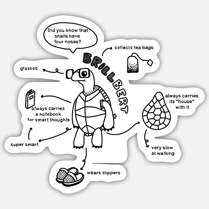 Sticker size S (10 x 10 cm) - 