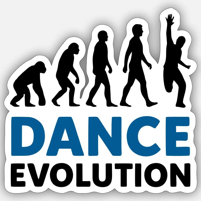 Dance Evolution Break Hip-Hop Sticker Größe S (10 x 10 cm)