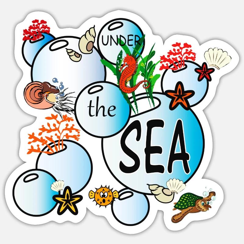 Sticker Größe S (10 x 10 cm) - 