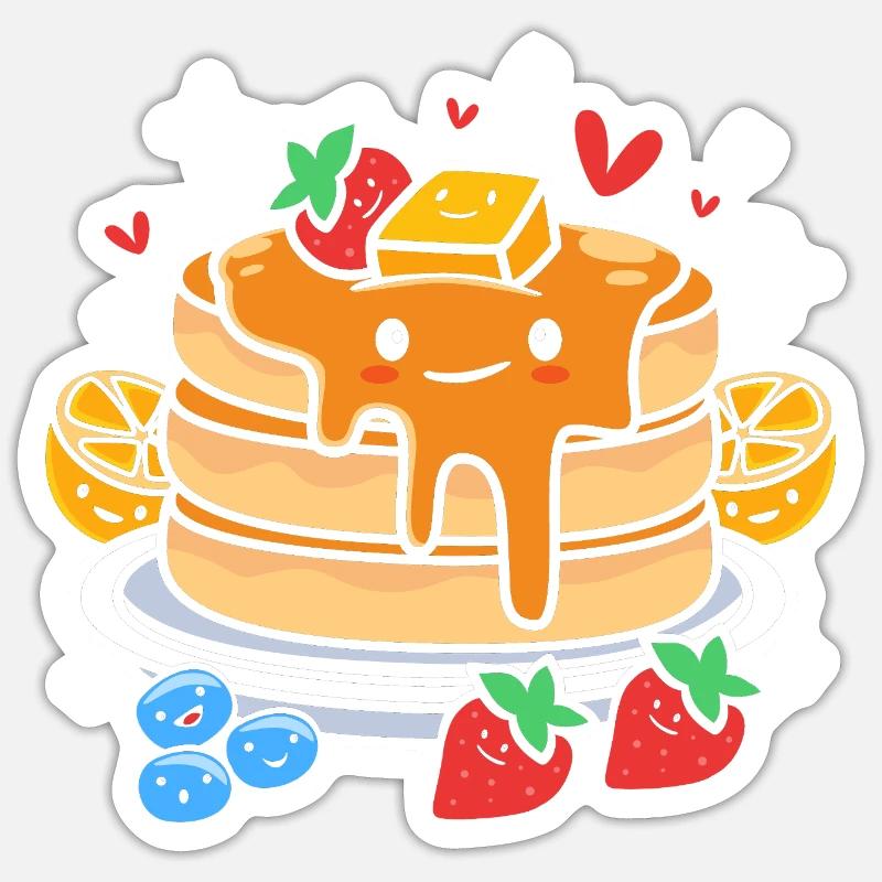 Pancake Sticker size S (10 x 10 cm)