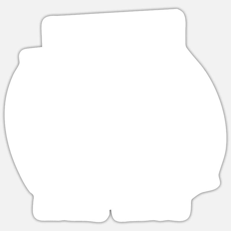 Vision Créativité Passion - Sticker taille S (10 x 10 cm) - blanc mat