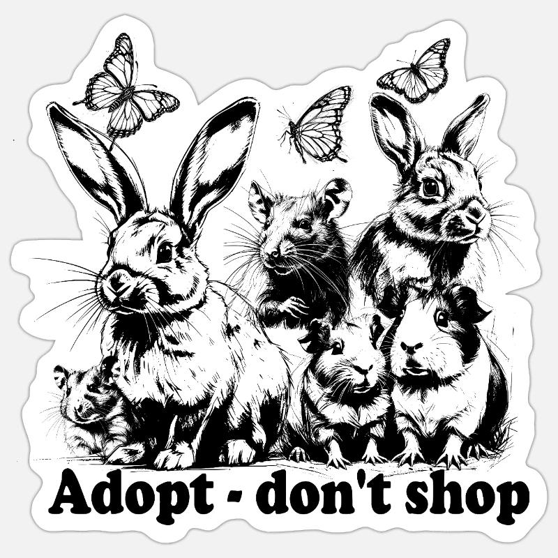 Sticker Größe S (10 x 10 cm) - 