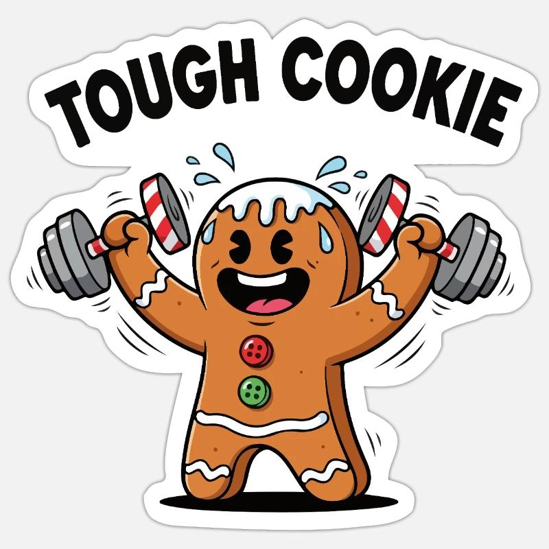 Strong Cookie Sticker size S (10 x 10 cm)