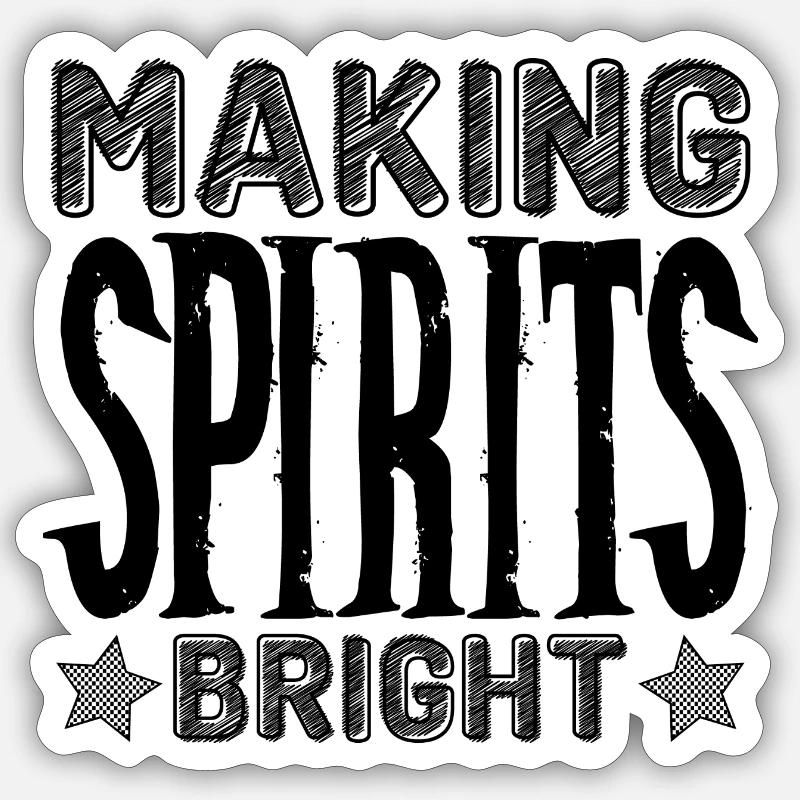 Making Spirits Sticker size S (10 x 10 cm)