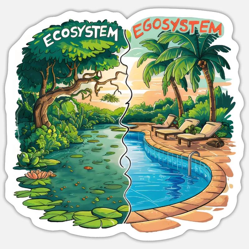 Sticker Größe S (10 x 10 cm) - 