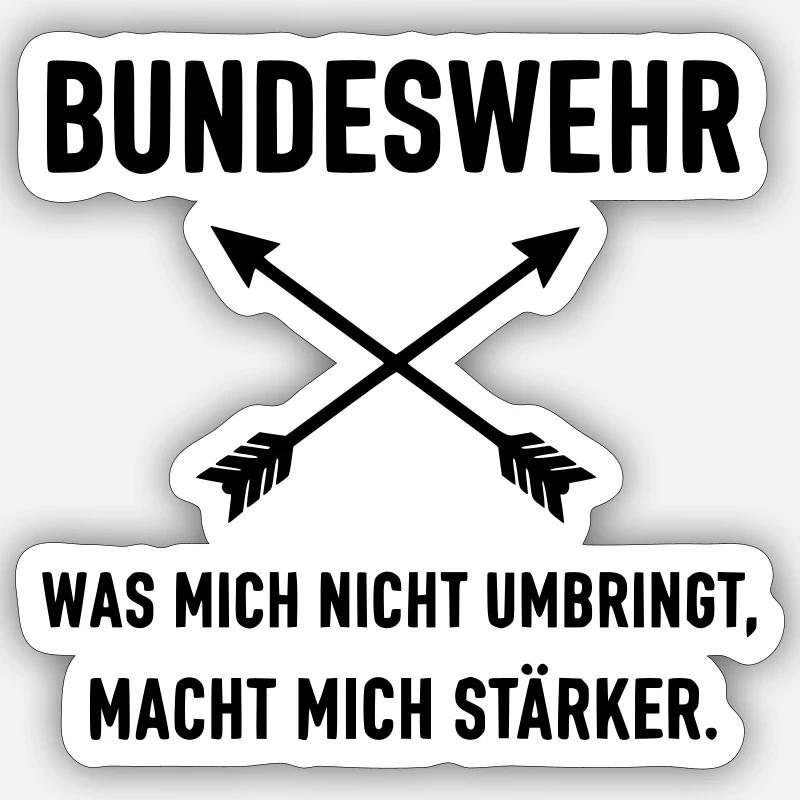 What doesn't kill me makes me stronger Sticker size S (10 x 10 cm)