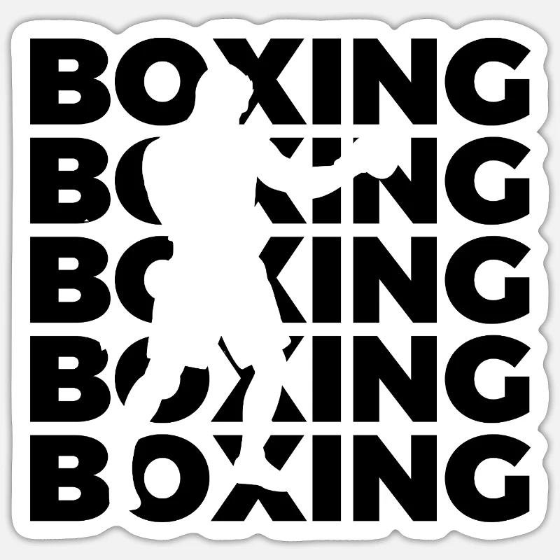 Boxen - Sticker Größe S (10 x 10 cm) - Mattweiß