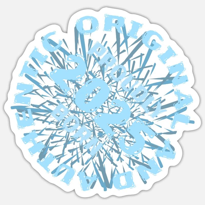 2025 - Sticker Größe S (10 x 10 cm) - Mattweiß
