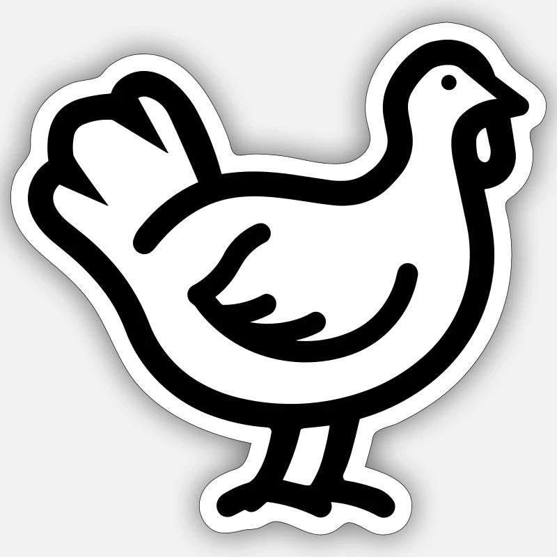 Sticker taille S (10 x 10 cm) - 