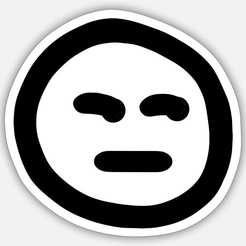 Side eye Sticker size S (10 x 10 cm)