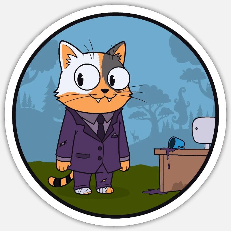 Sticker Größe S (10 x 10 cm) - 