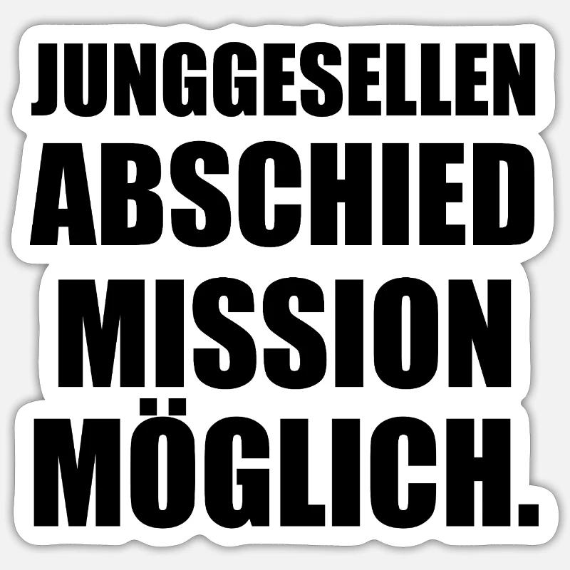 Sticker Größe S (10 x 10 cm) - 