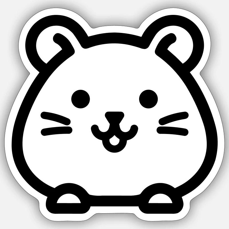 Sticker Größe S (10 x 10 cm) - 