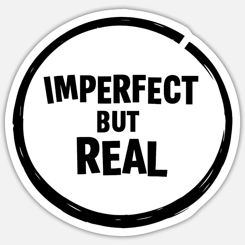NachtSilhouette Minimalform - Sticker Größe S (10 x 10 cm) - Mattweiß