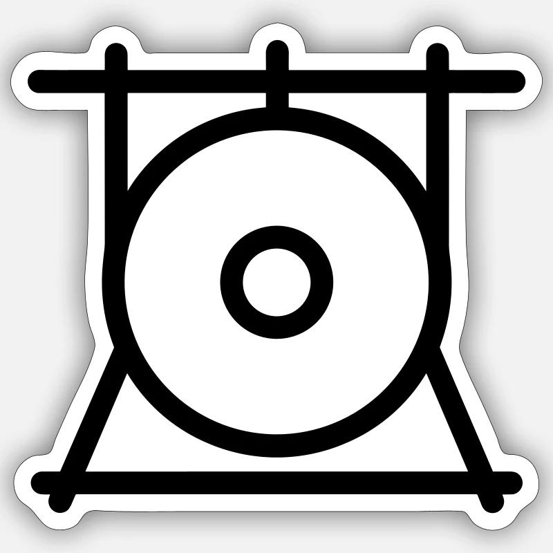 Sticker taille S (10 x 10 cm) - 