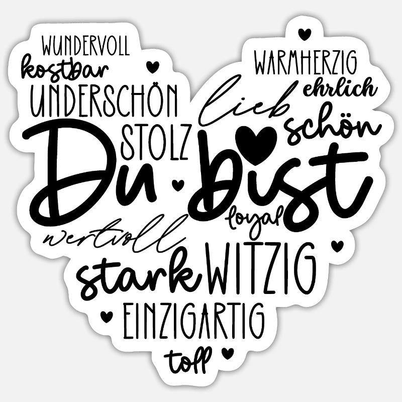 Sticker Größe S (10 x 10 cm) - 