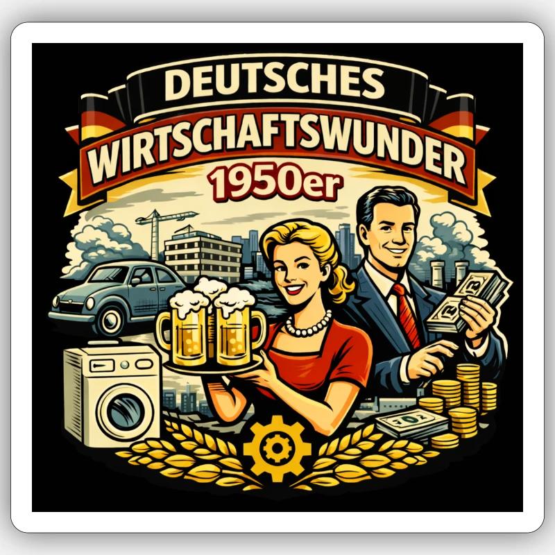 Sticker Größe S (10 x 10 cm) - 
