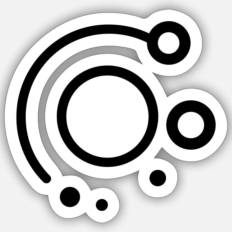 Sticker Größe S (10 x 10 cm) - 