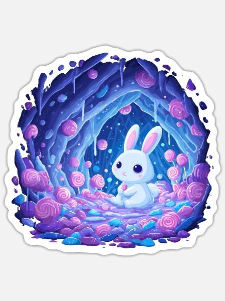  - Sticker Größe S (10 x 10 cm) - Mattweiß