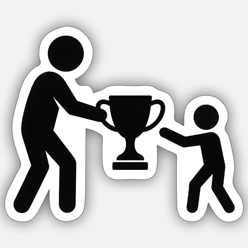 Sticker Größe S (10 x 10 cm) - 
