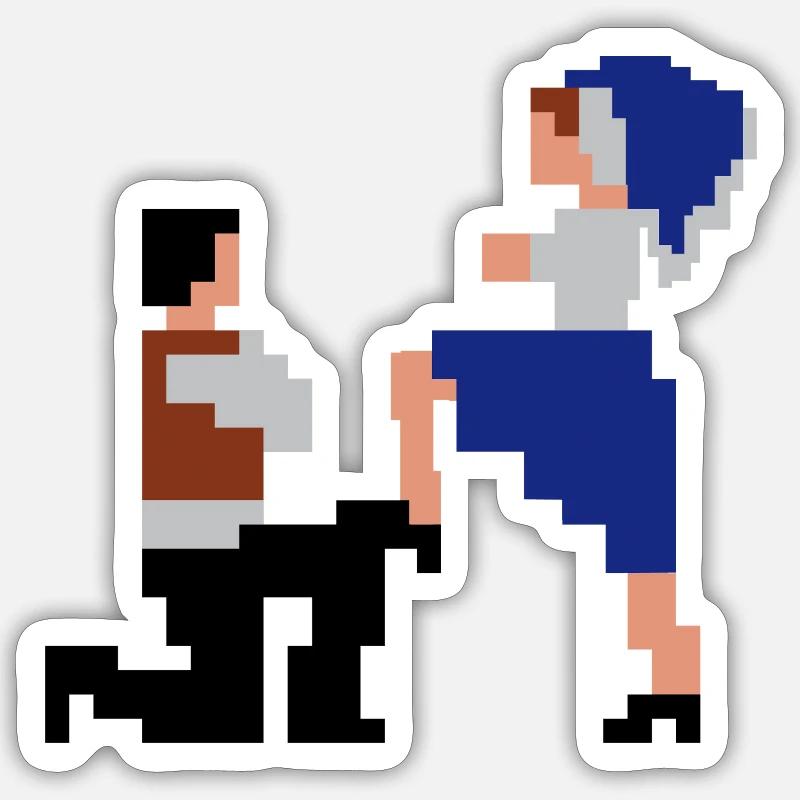 Sticker taille S (10 x 10 cm) - 
