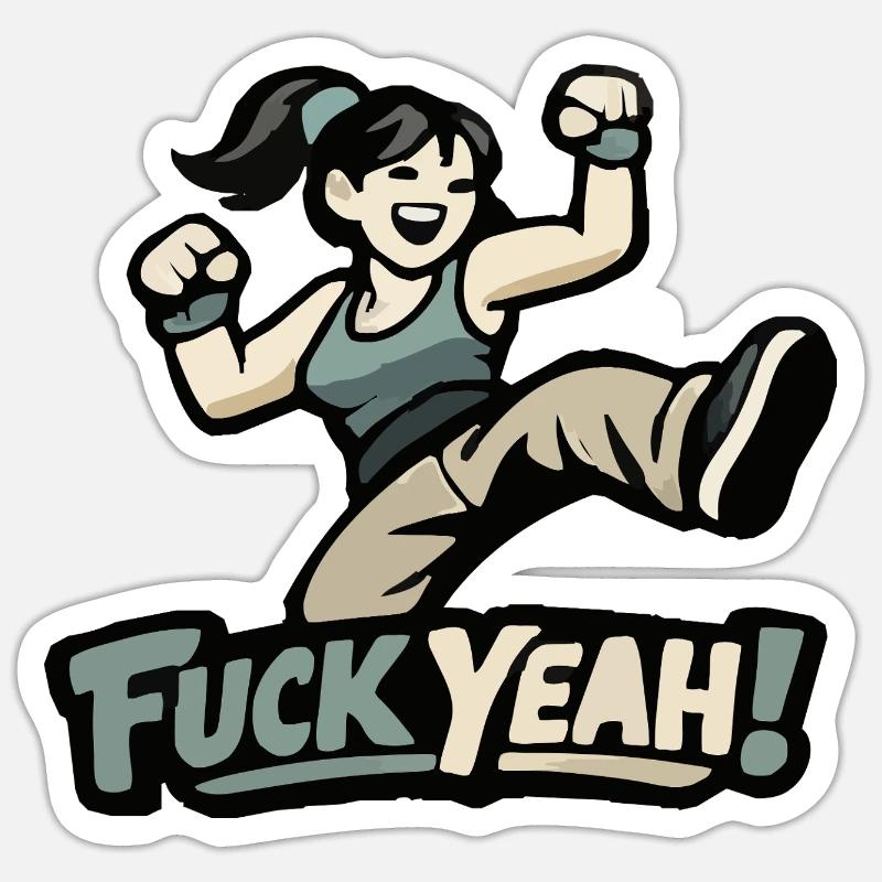 Sticker taille S (10 x 10 cm) - 