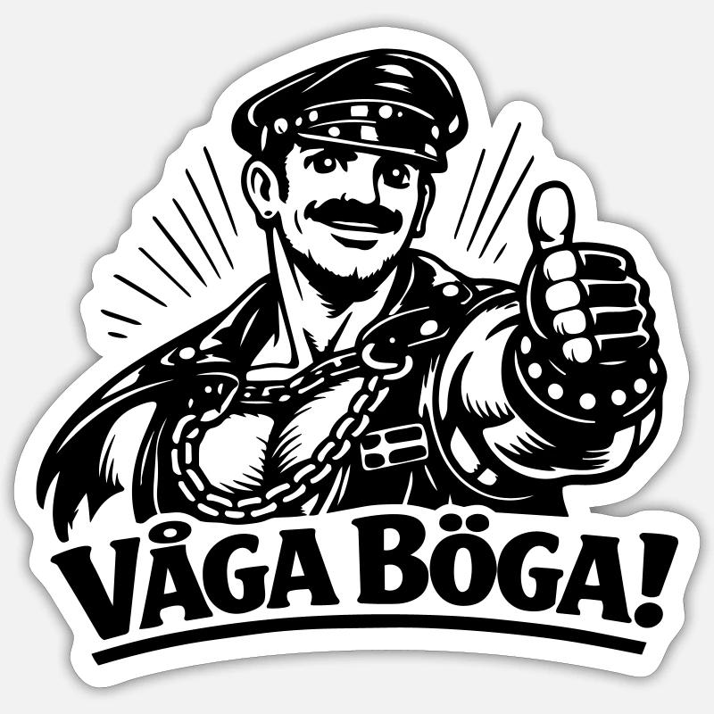 Sticker size S (10 x 10 cm) - 