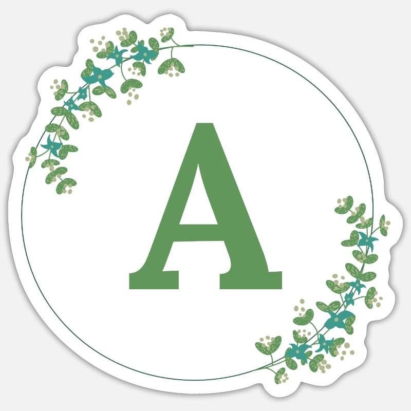 A - Sticker size S (10 x 10 cm) - white matte