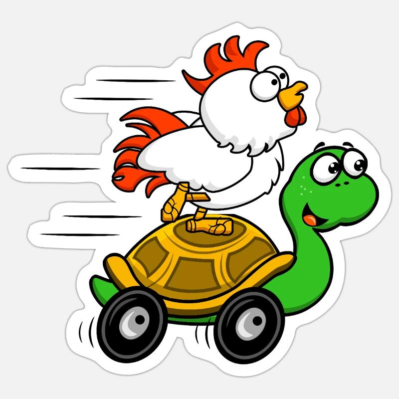 Sticker Größe S (10 x 10 cm) - 