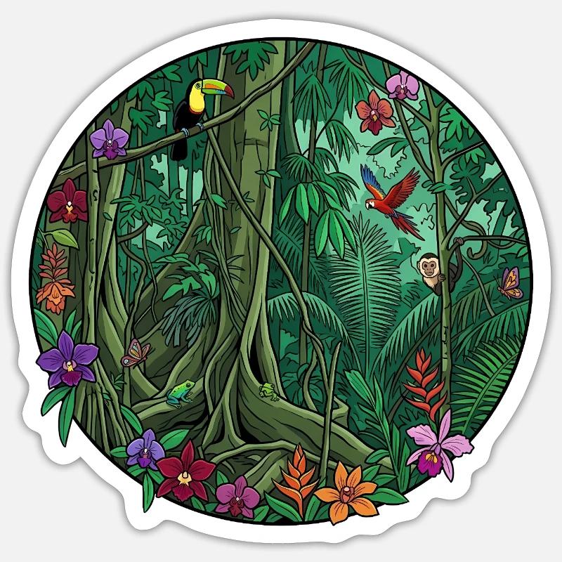 Sticker Größe S (10 x 10 cm) - 