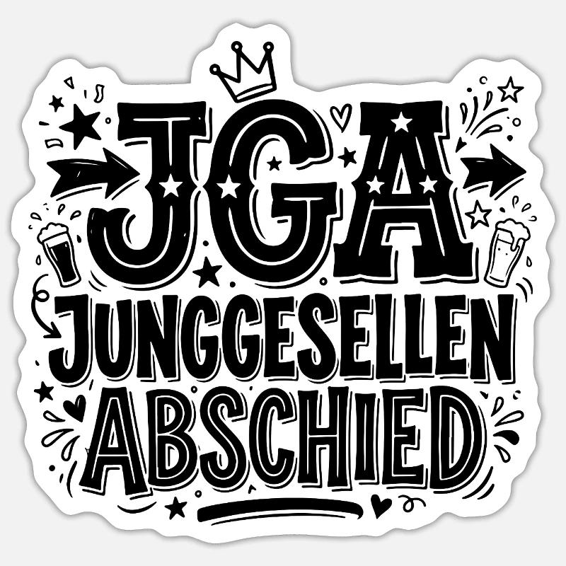 Sticker Größe S (10 x 10 cm) - 