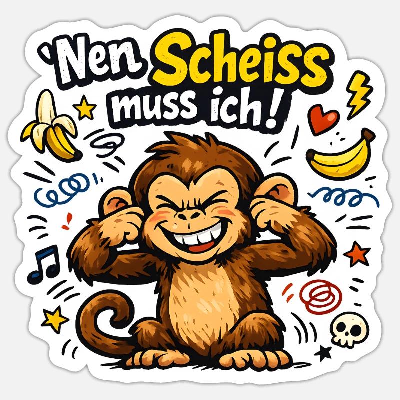 Sticker Größe S (10 x 10 cm) - 