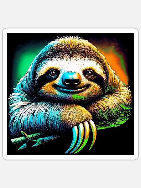- Sticker Größe S (10 x 10 cm) - Mattweiß