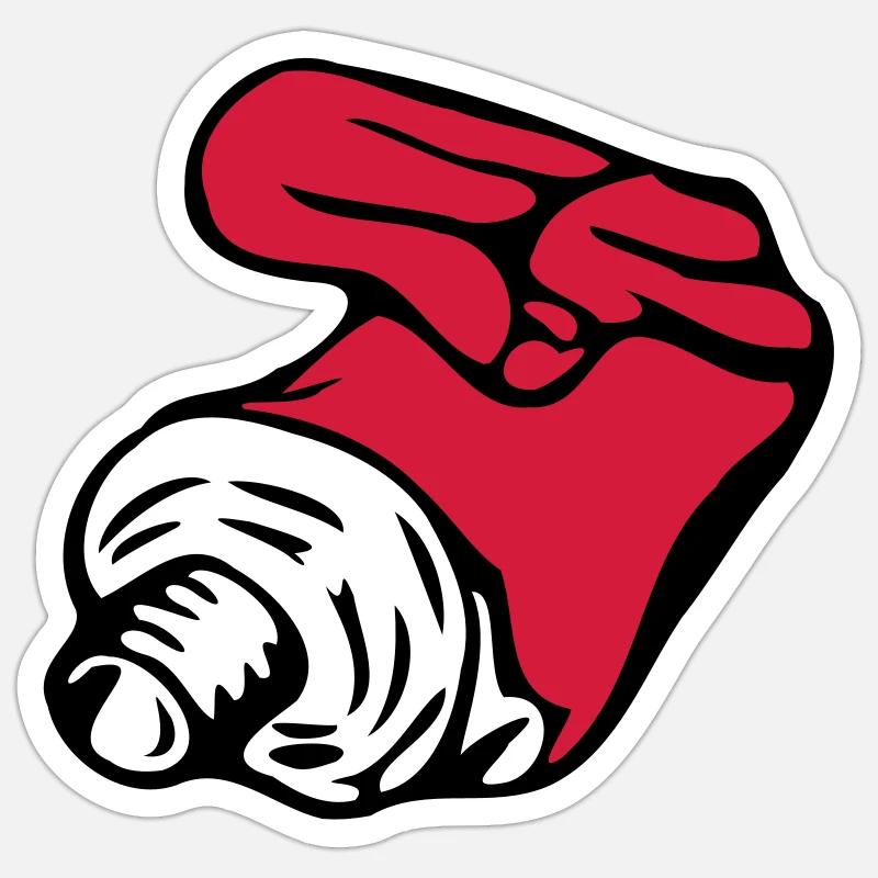 Sticker Größe S (10 x 10 cm) - 