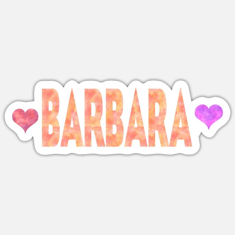 Barbara Sticker taille S (10 x 10 cm)