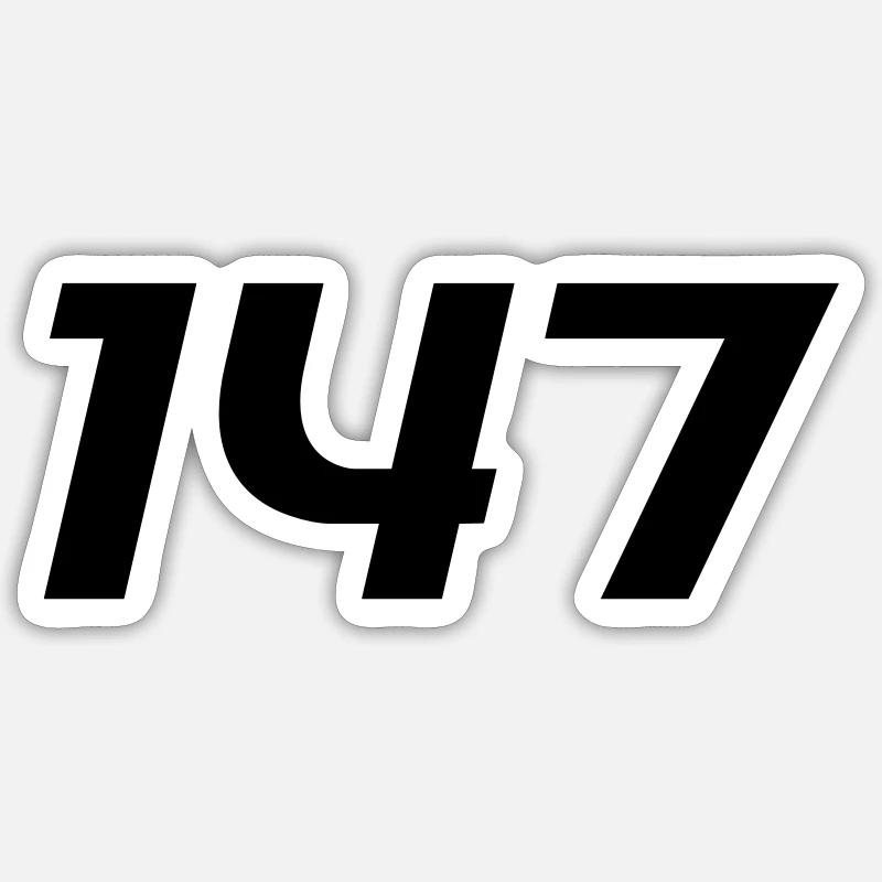 SNOOKER - 147 the maximum break Sticker size S (10 x 10 cm)