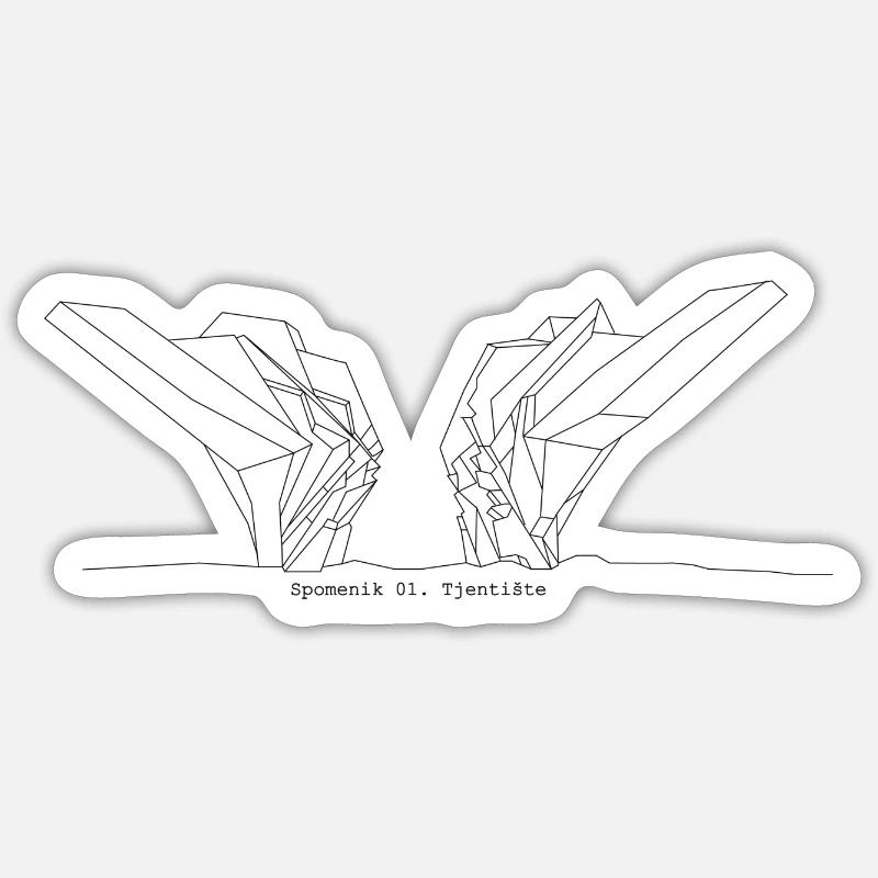 Sticker size S (10 x 10 cm) - 