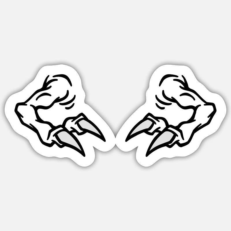Previous T-Rex Sticker size S (10 x 10 cm)