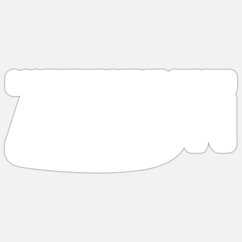 Ich bin Admin - Sticker Größe S (10 x 10 cm) - Mattweiß