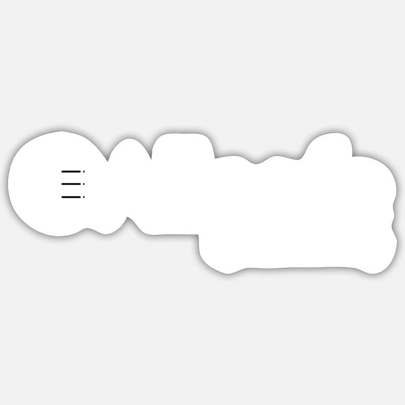 Mr Robot - Allsafe Cybersecurity - Sticker taille S (10 x 10 cm) - blanc mat