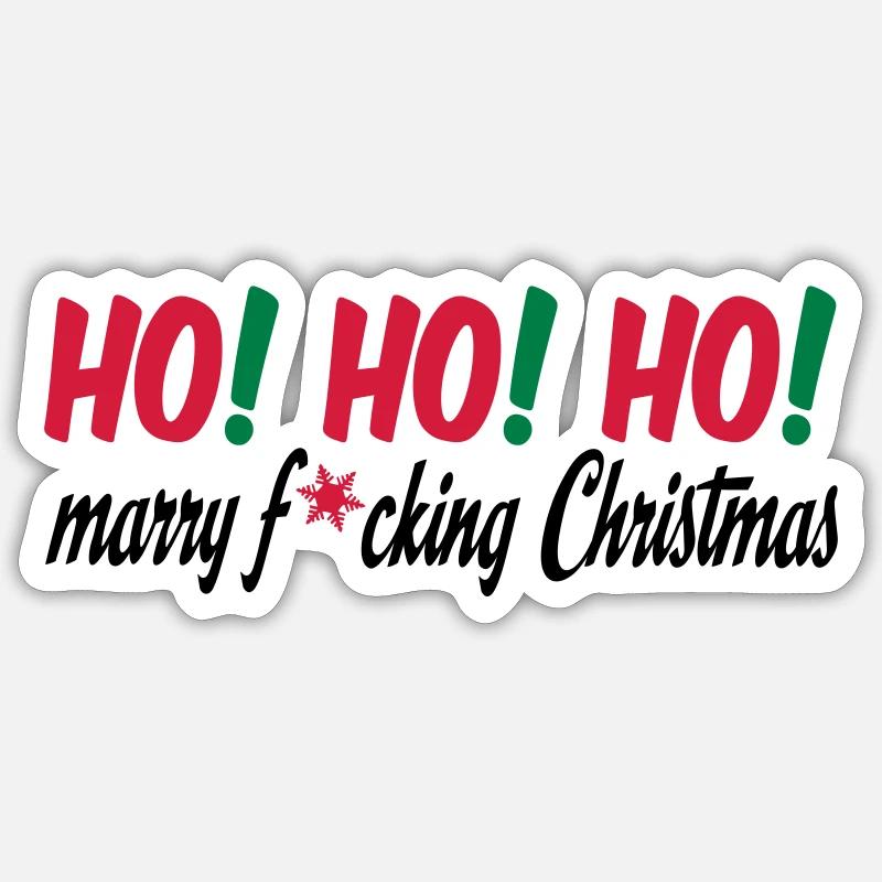 Noël Sticker taille S (10 x 10 cm)