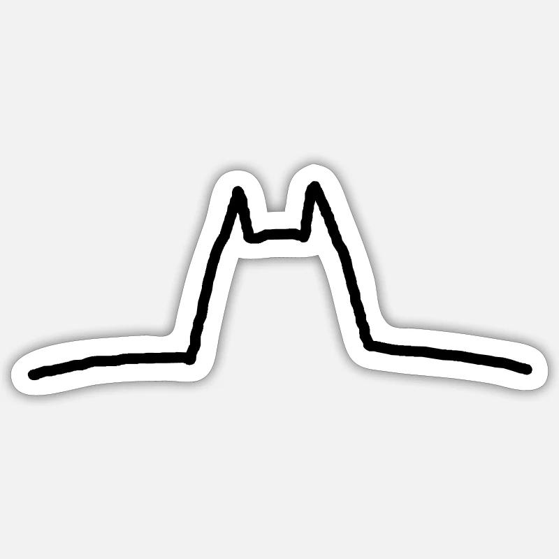 Sticker Größe S (10 x 10 cm) - 