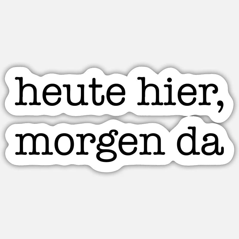 voyage - Sticker taille S (10 x 10 cm) - blanc mat